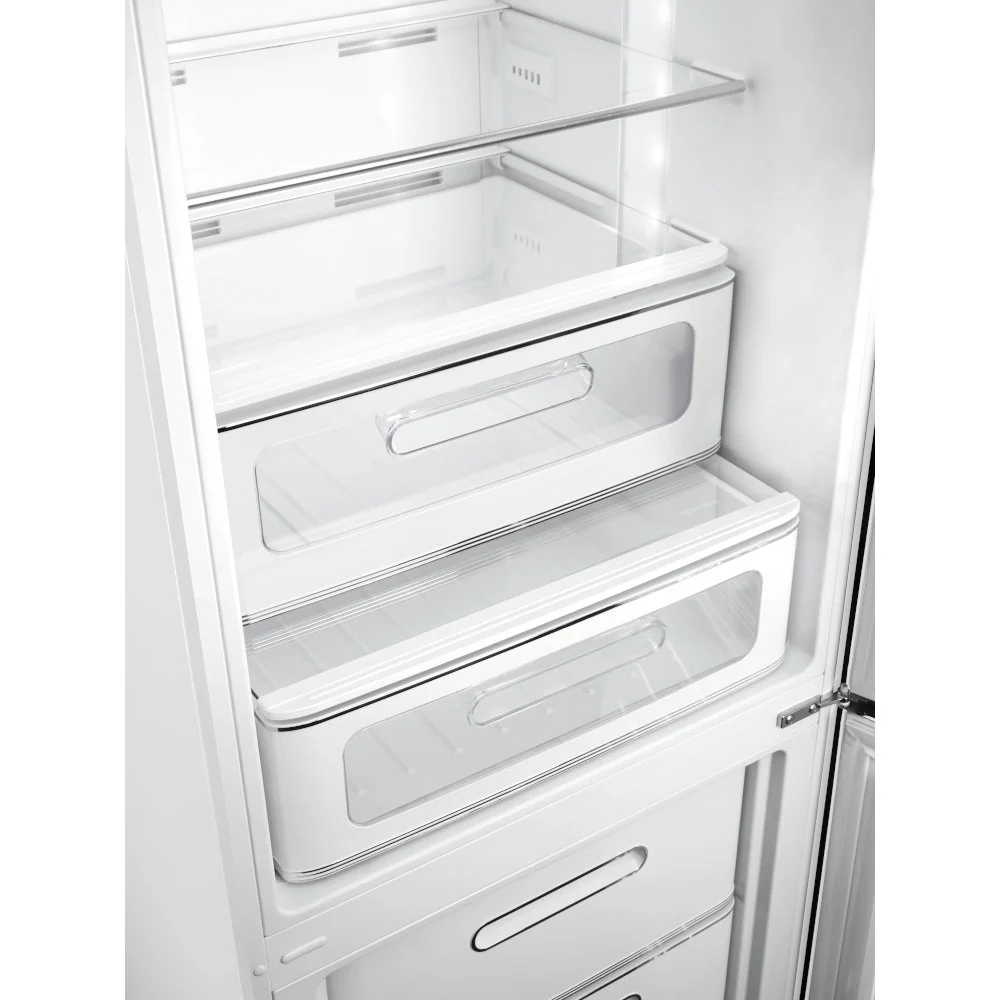 Smeg FAB32RWH6UK - White Retro Total No Frost Fridge Freezer - 60/40 Split - C Energy Rating - Image 5