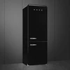 Smeg FAB38RBL6 - Black Fridge Freezer - 481L 70/30 Split - D Rated - Image 4
