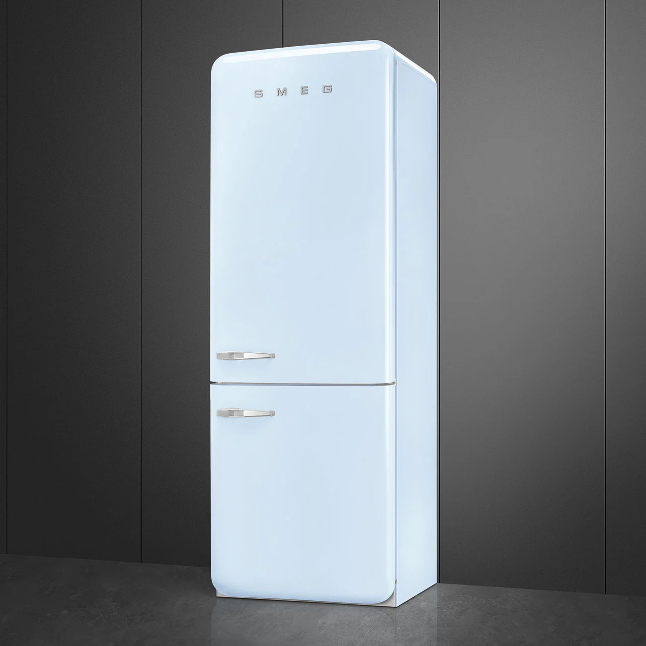 Smeg FAB38RPB6 - Pastel Blue Fridge Freezer - 481L Capacity - D Energy Rating - Image 4