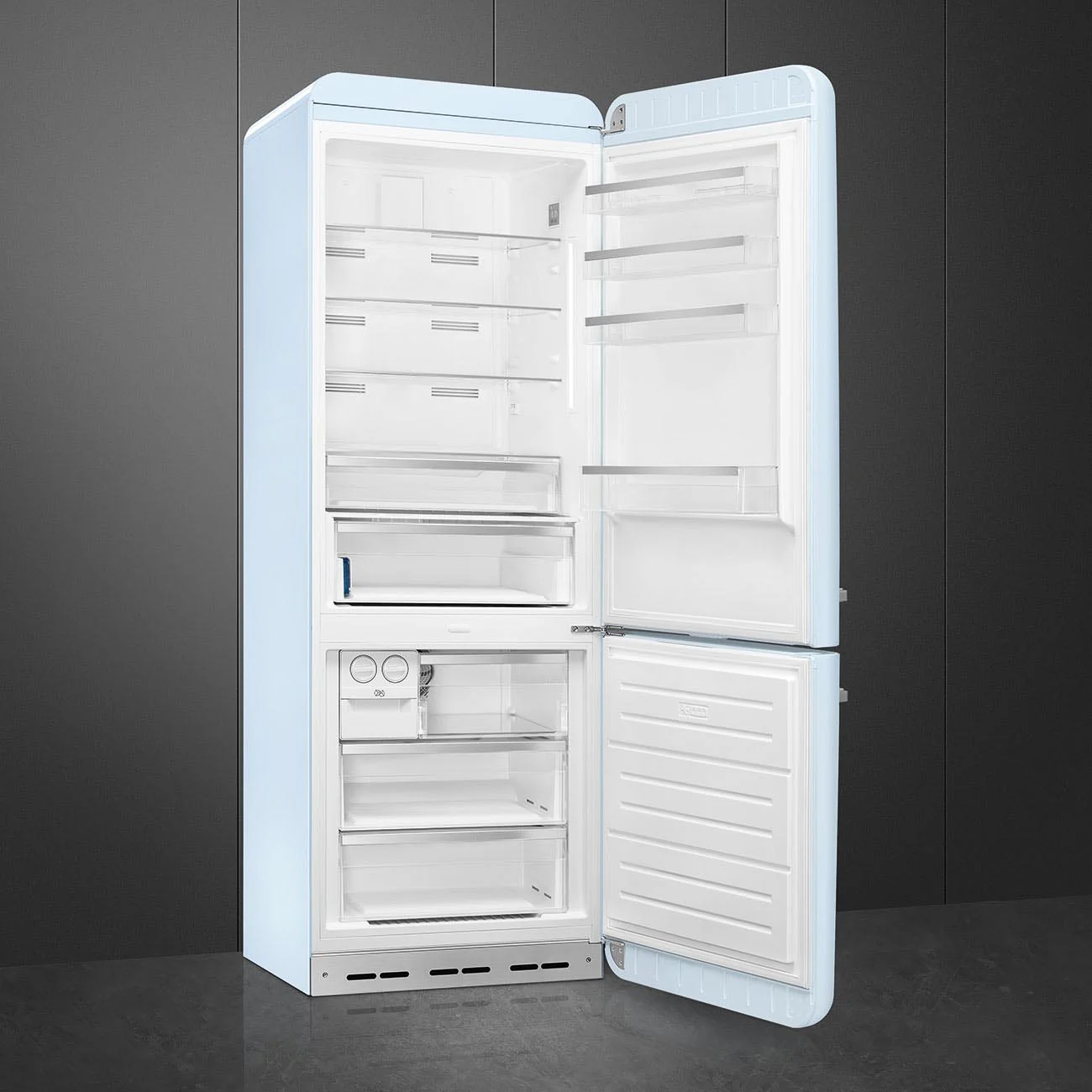 Smeg FAB38RPB6 - Pastel Blue Fridge Freezer - 481L Capacity - D Energy Rating - Image 5