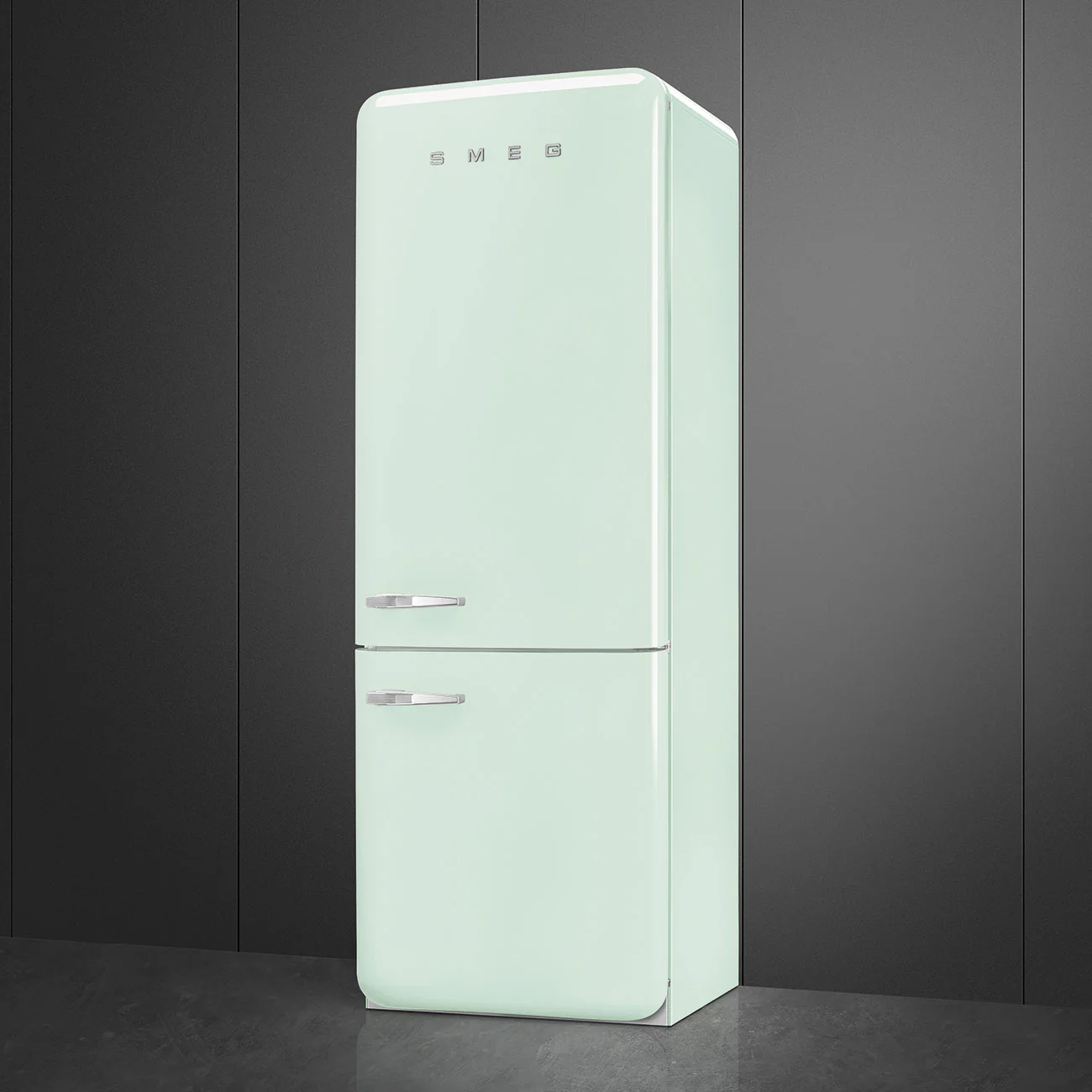Smeg FAB38RPG6 - Pastel Green Fridge Freezer - 481L Capacity - D Energy Rating - Image 5