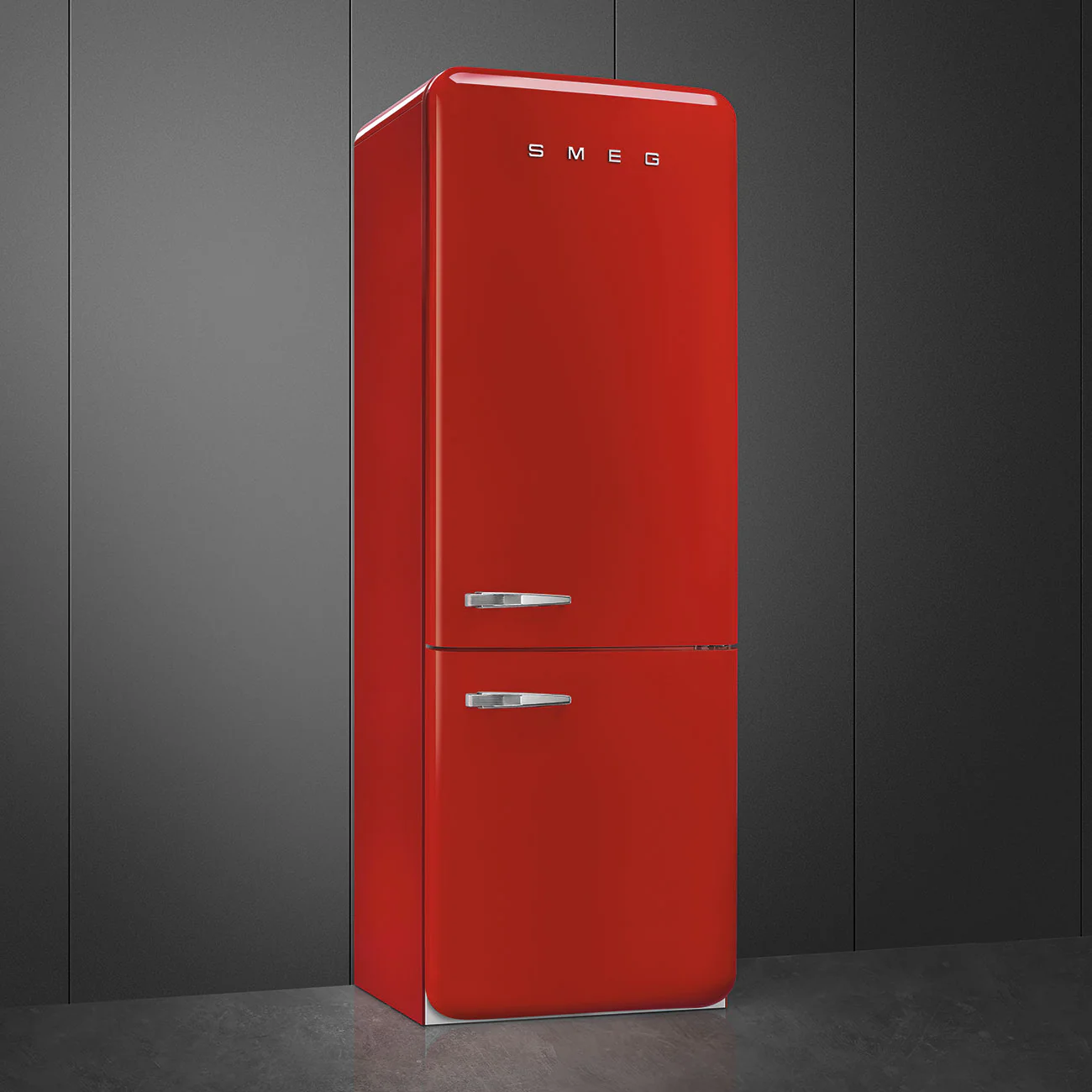 Smeg FAB38RRD6 - Red Fridge Freezer - 481L Total Capacity - D Energy Rating - Image 3