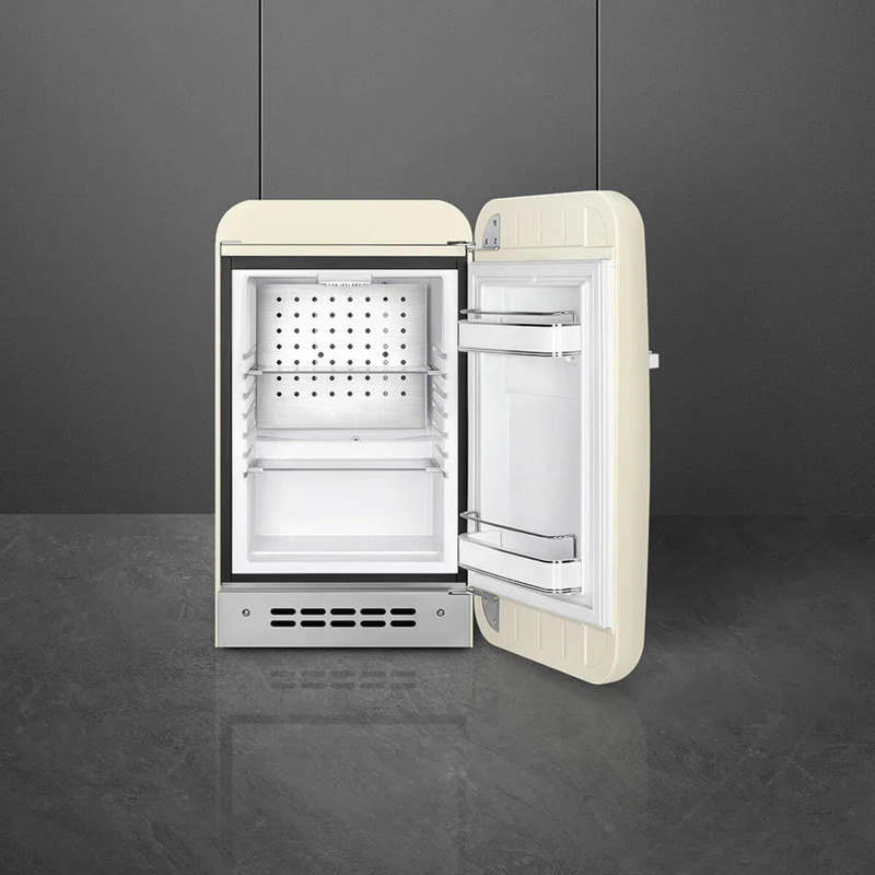 Smeg FAB5RCR5 - Cream Freestanding Drinks Fridge - 34L - D Rated - Image 2