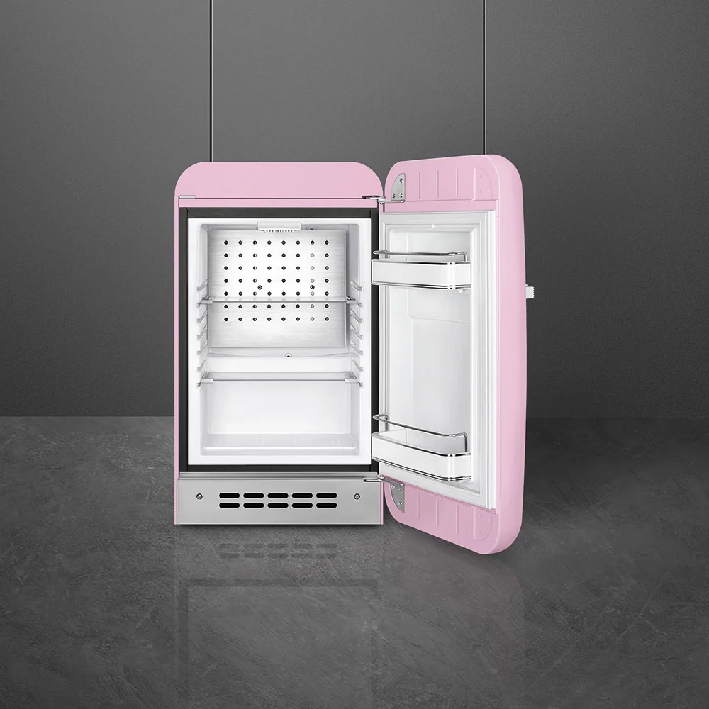 Smeg FAB5RPK6 - Pink Retro Mini Fridge - 34L - C Energy Rating - Image 2
