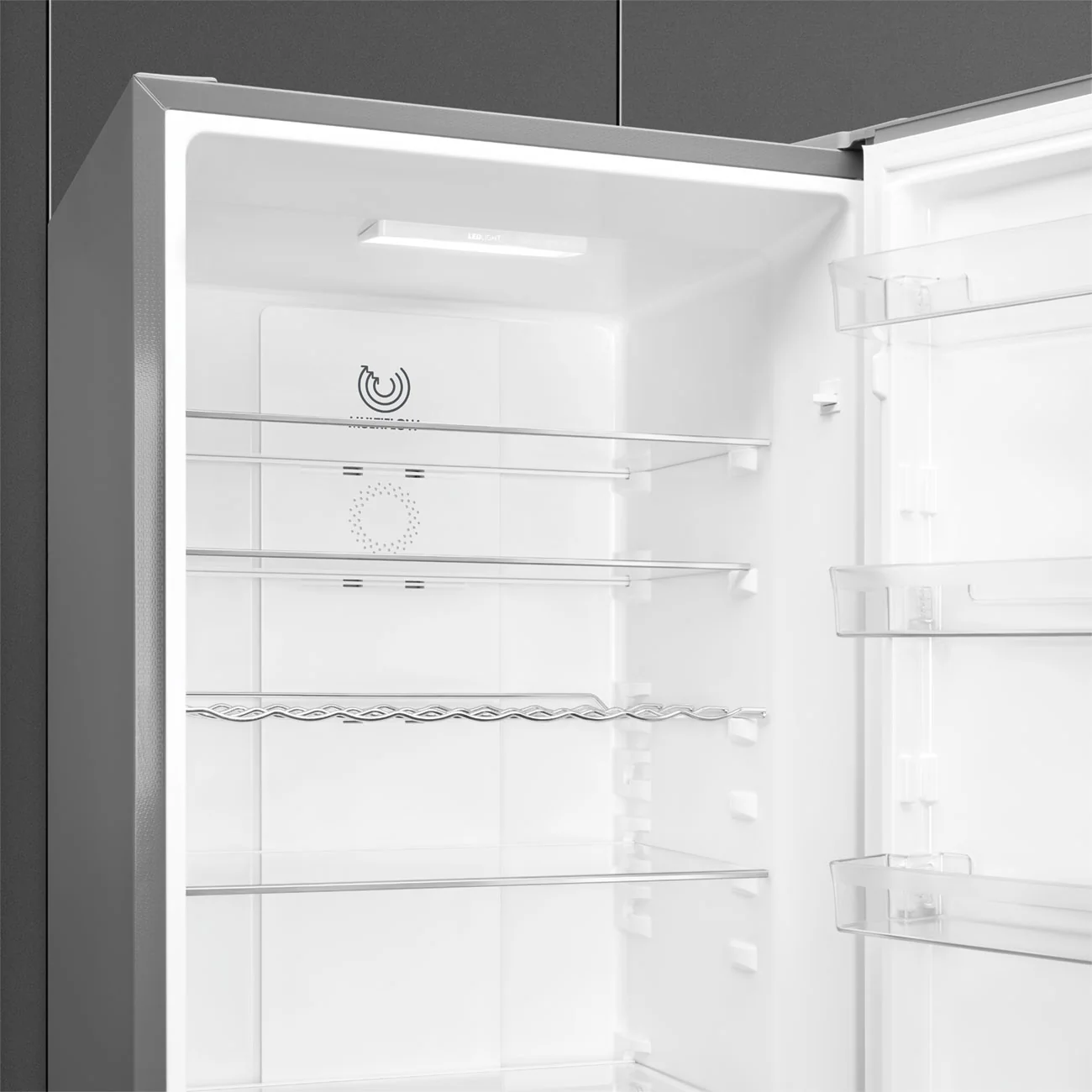 SMEG FC20XDNEUK - Inox Look Fridge Freezer - 331L - E Energy Rating - Image 5