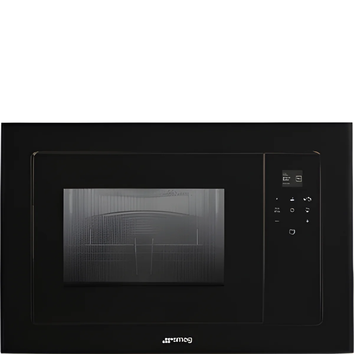 Smeg FMI120N2 - Black Built In Microwave with Grill - 20L - 800W - Image 3