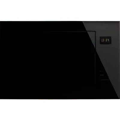 Smeg FMI225BI - Black Built-In Microwave with Grill - 25L - 2 Year Warranty - Image 2