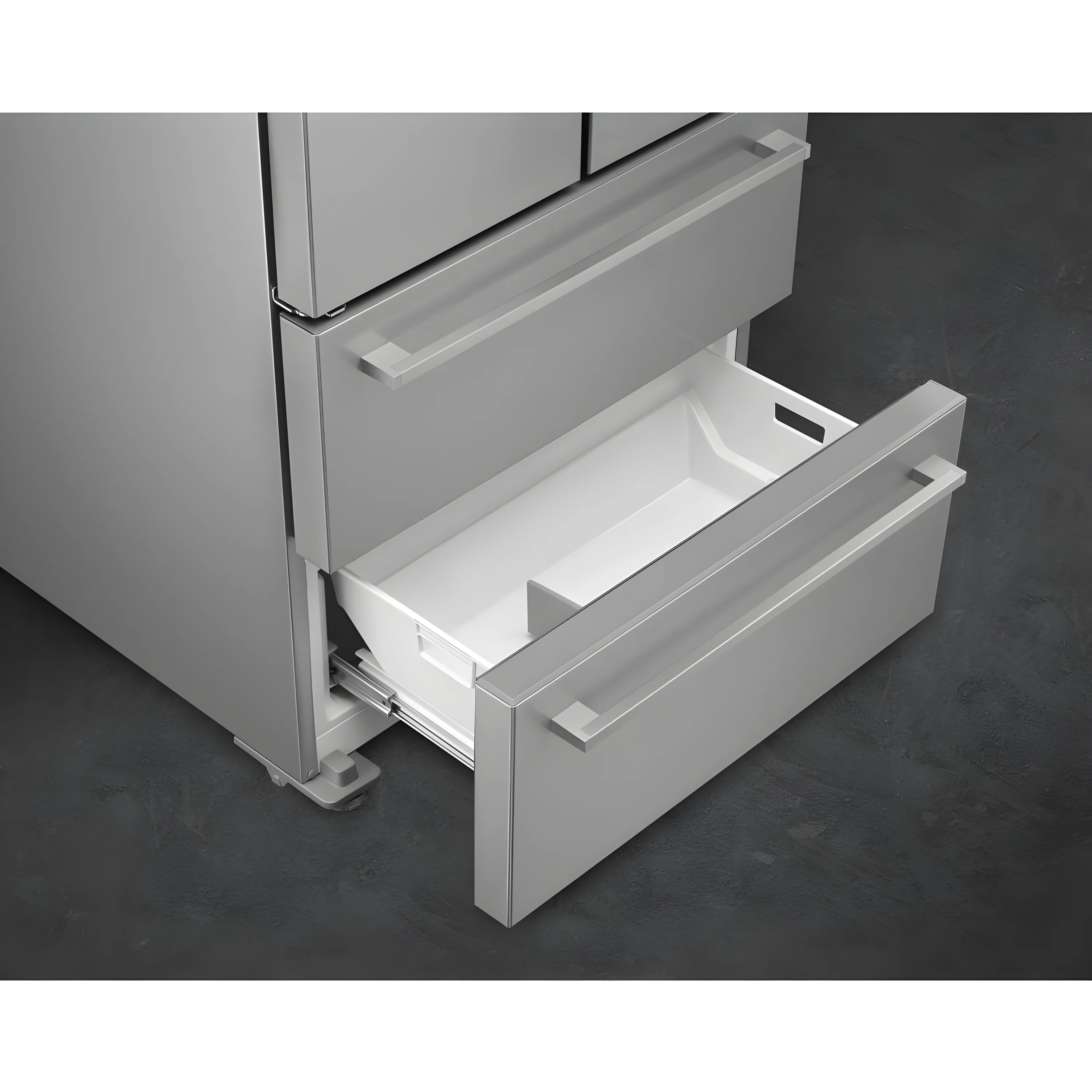 Smeg FQ55FXDE - Stainless Steel American Fridge Freezer - 539L - E Energy - Image 4