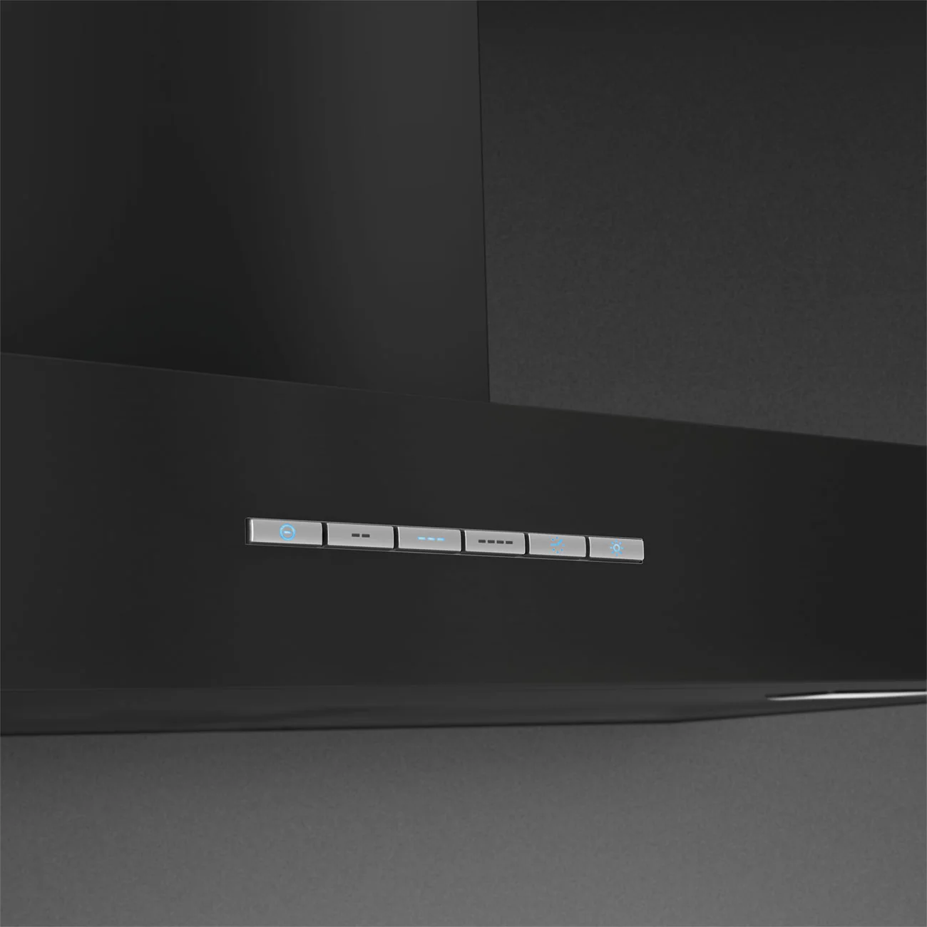 Smeg KBT600MB - Matt Black Extractor Hood - 60cm Chimney - A Energy - Image 3
