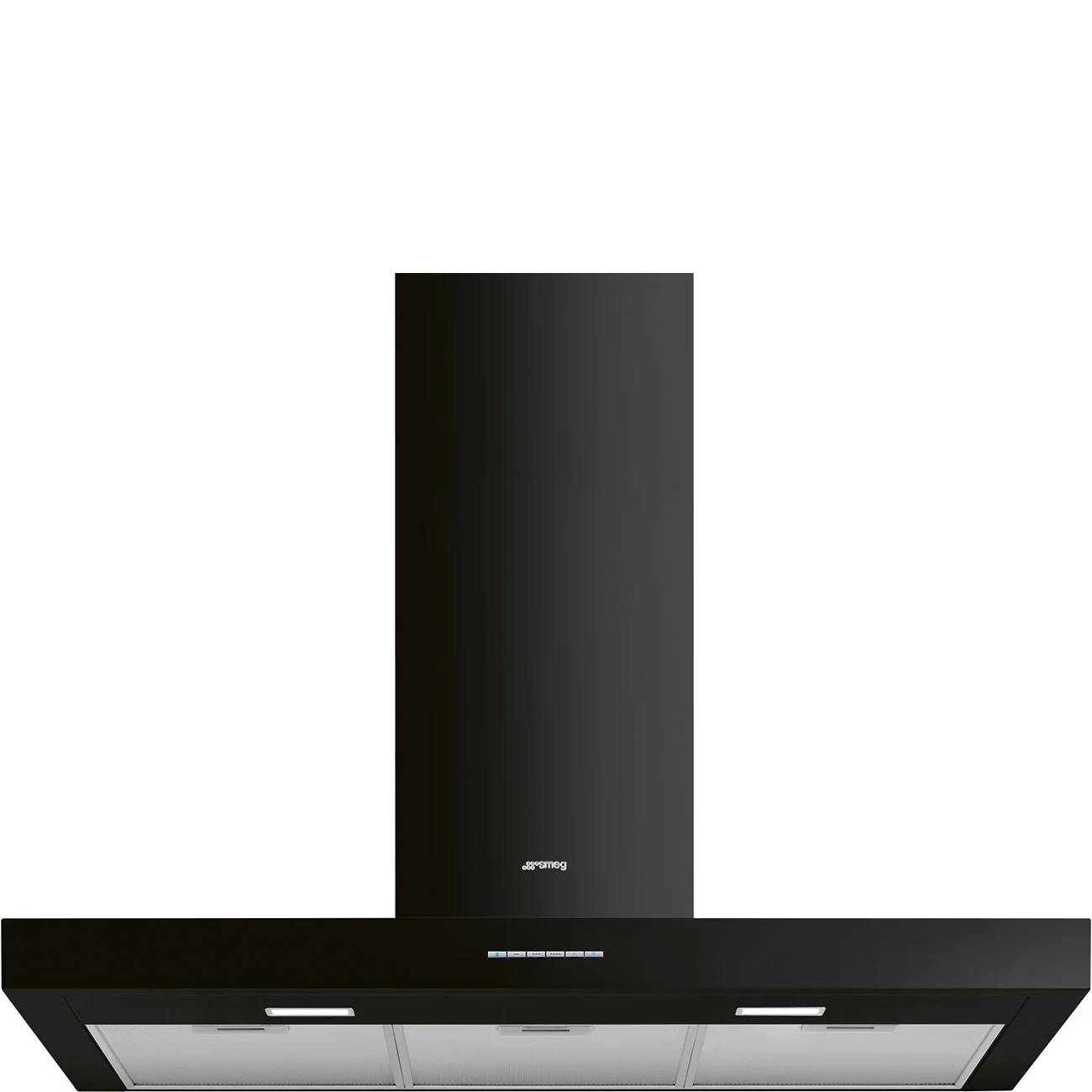 Smeg KBT900BL - Black Chimney Extractor - 90cm Width - A Energy