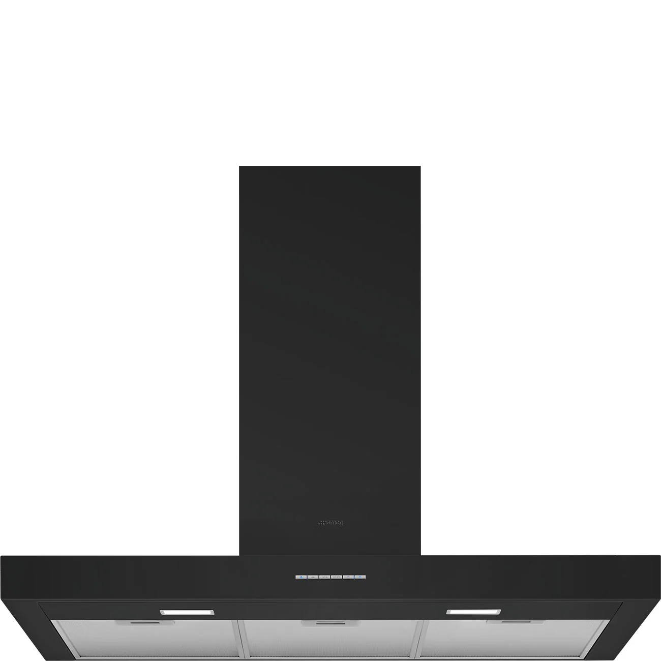 Smeg KBT900NE - Matt Black Chimney Extractor - 90cm - A Energy Rated
