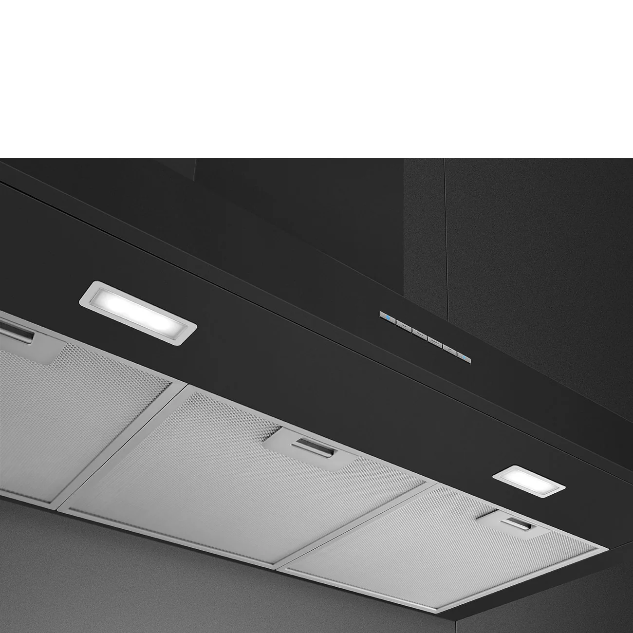 Smeg KBT900NE - Matt Black Chimney Extractor - 90cm - A Energy Rated - Image 2