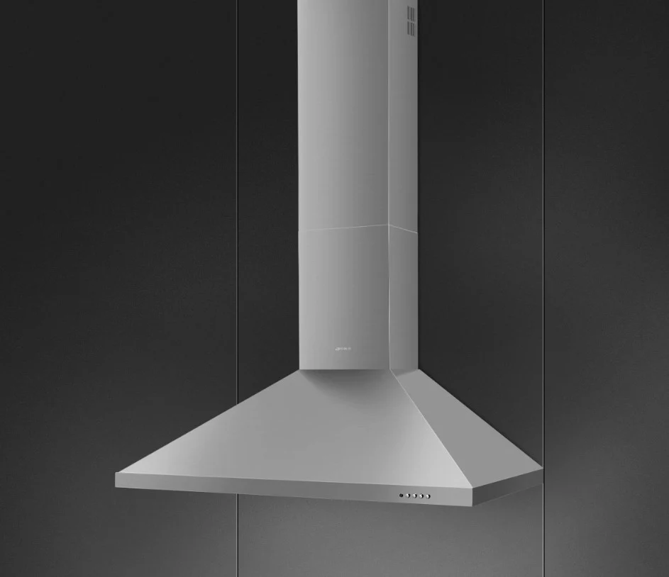 Smeg KDC91XE3 - Stainless Steel Chimney Extractor - 60cm - C Energy Rating