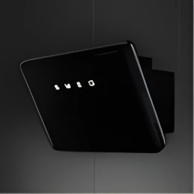 Smeg KFAB84BL - Black 70cm Chimney Cooker Hood - 605 m³/h - A Energy - Image 4