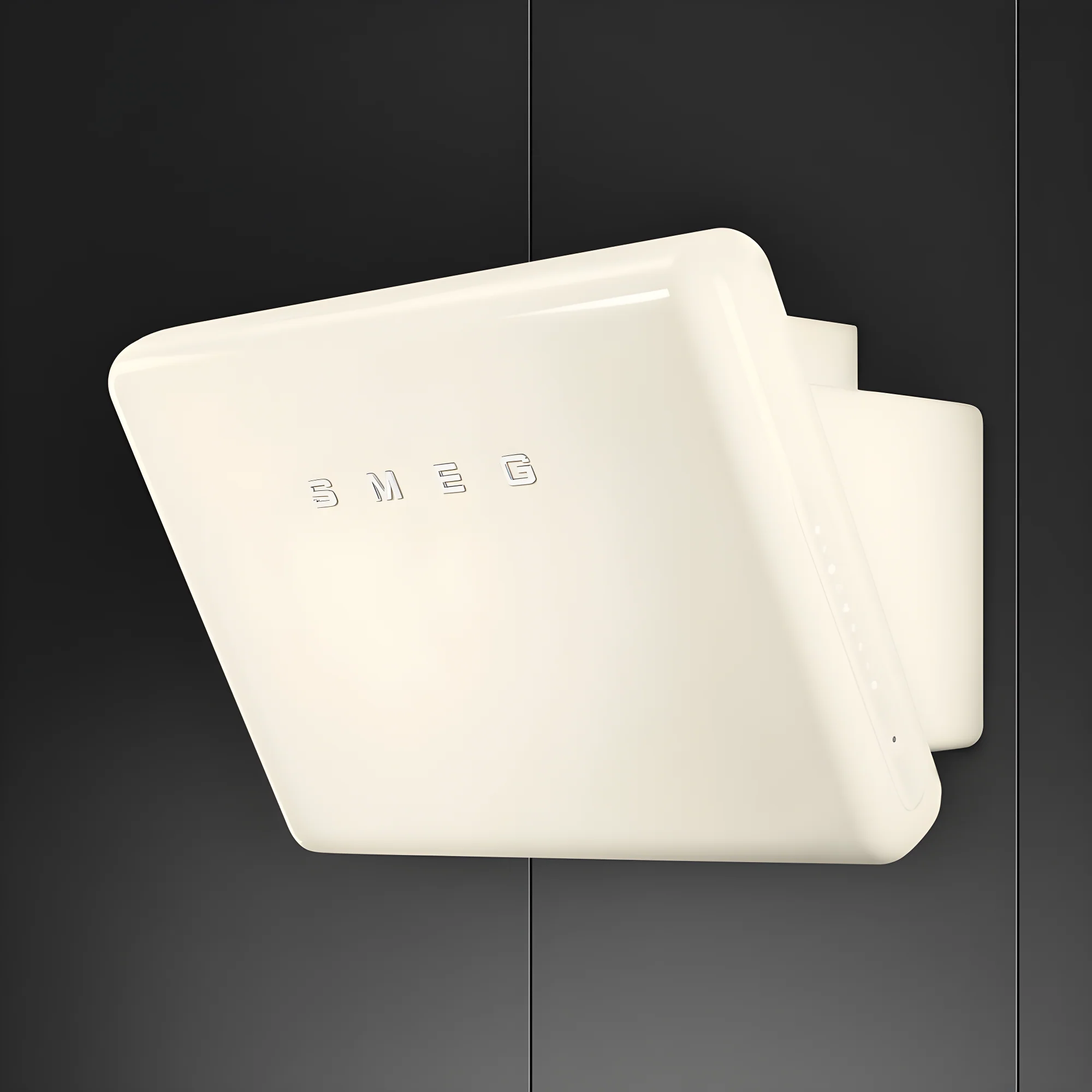 Smeg KFAB84CR - Cream 70cm Chimney Cooker Hood - 605m³/h - A Energy - Image 3