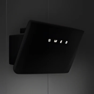 Smeg KFAB84MB - Black 70cm Chimney Cooker Hood - 605 m³/h - A Energy - Image 3
