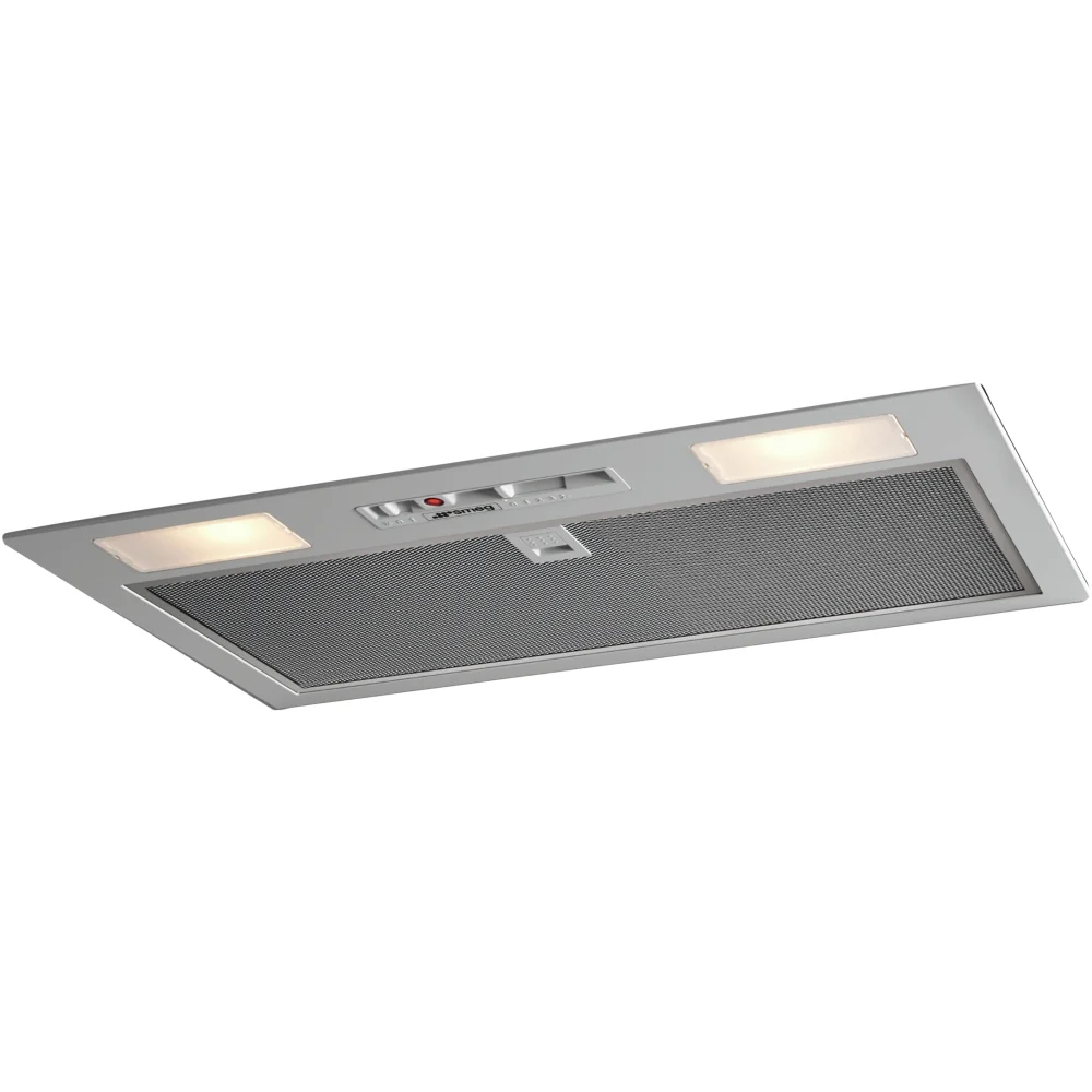 Smeg KI52E3 - Silver Canopy Cooker Hood - 335m³/h - C Energy Rated