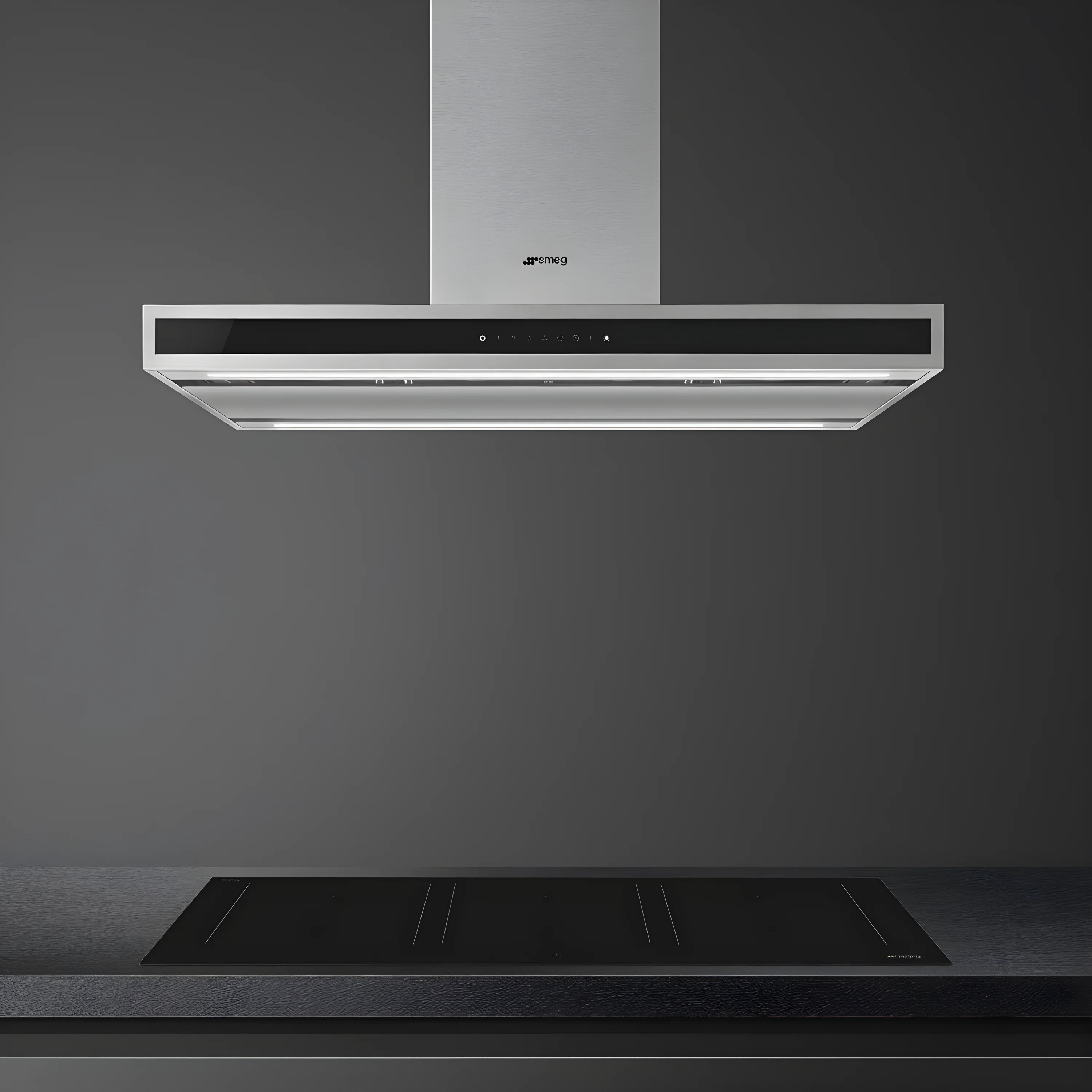 Smeg KLTI9L4X - Stainless Steel and Glass Island Cooker Hood - 563m³/h - A Energy - Image 5