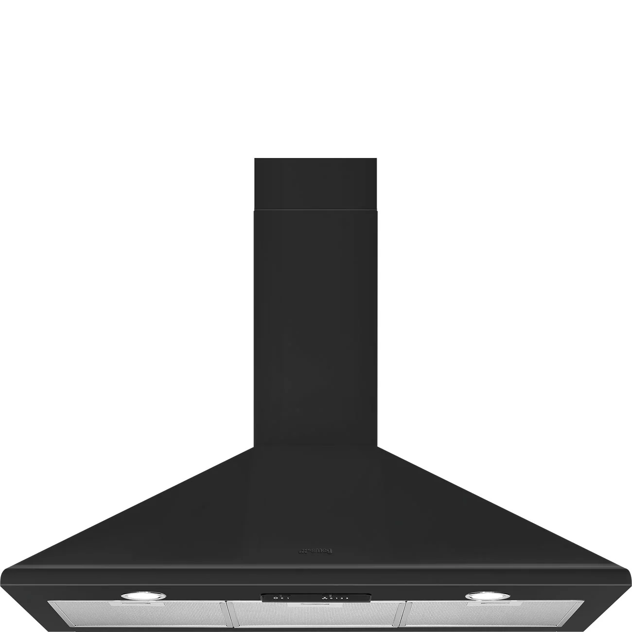 Smeg KSED95MBL - Black Victoria Chimney Hood - 595m³/h - B Energy - Image 2