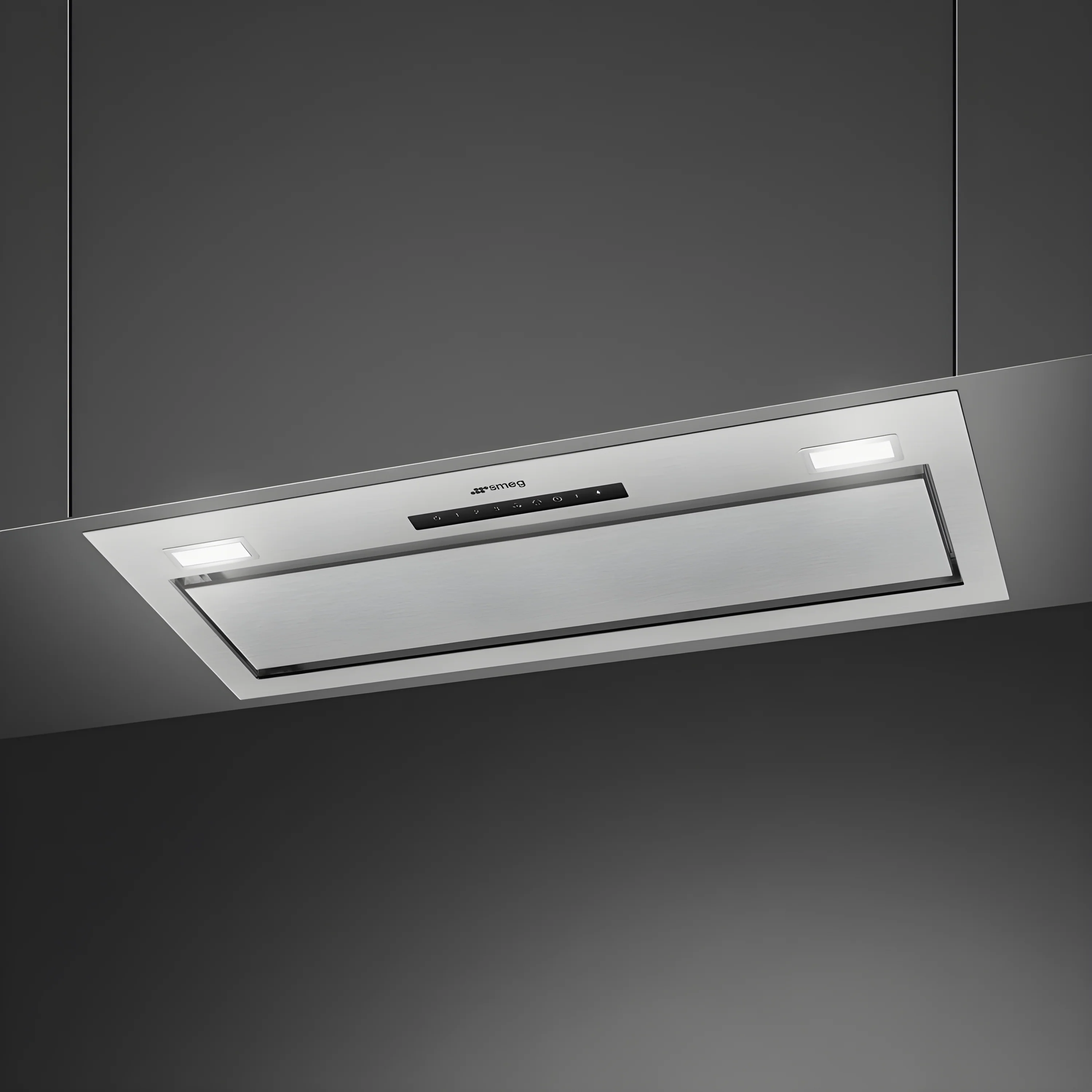 Smeg KSG8P4X - Stainless Steel Canopy Extractor - 681m³/h - A Energy - Image 2