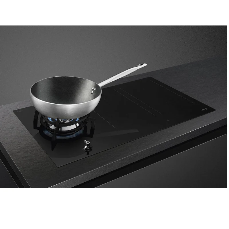 Smeg PM3953D - Black 5 Zone Dual Fuel Hob - Image 3
