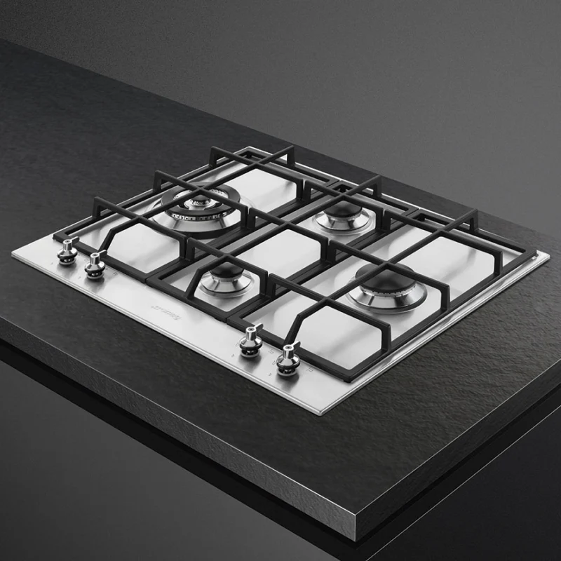 Smeg PX364L - Stainless steel 4 Zone Gas Hob - Image 2