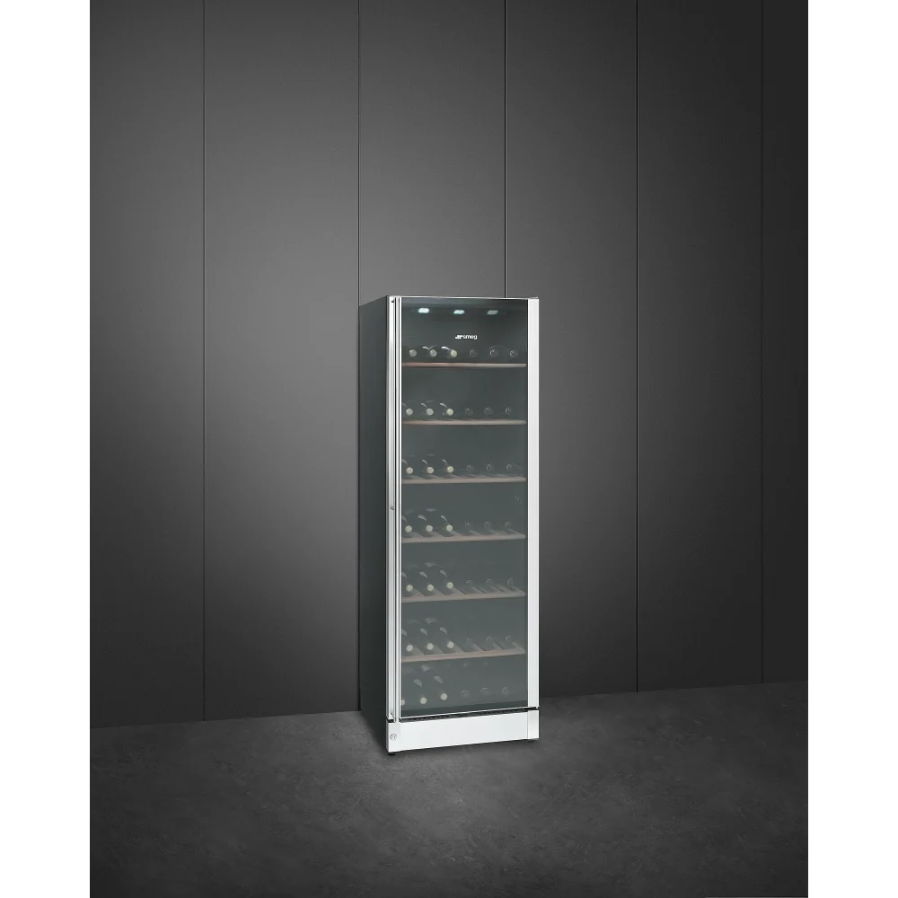 Smeg SCV115G - Stainless Steel Wine Cooler - 197 Bottles - G Energy Rated - Image 2
