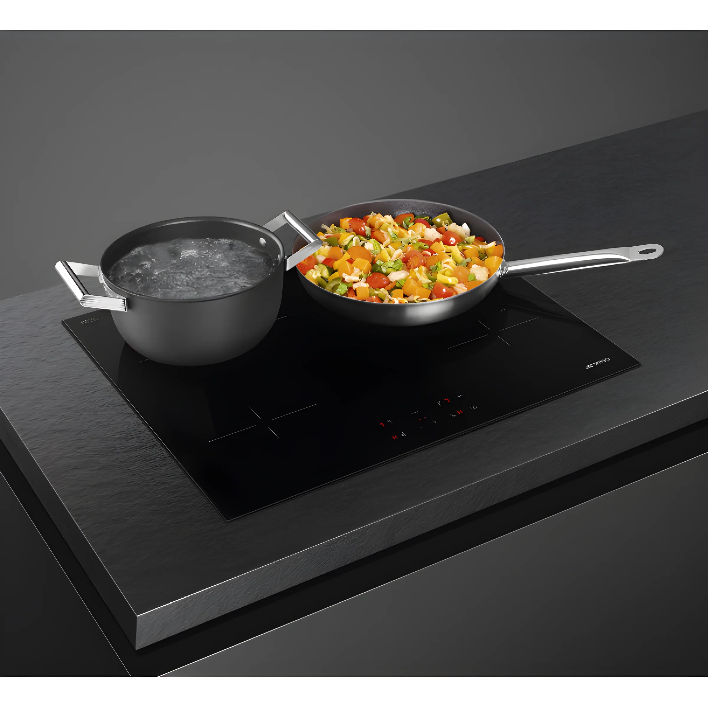 Smeg SE264TD1 - Black 4 Zone Ceramic Hob - Image 3