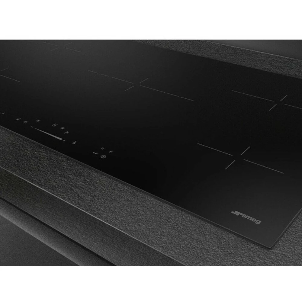 Smeg SE495ETD - Black 5 Zone Ceramic Hob - 90cm Width - Image 4