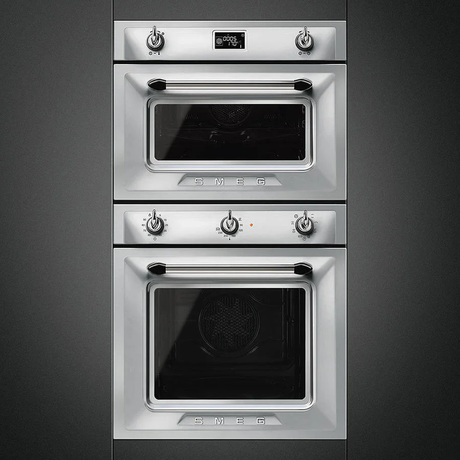 Smeg SF4920MCX - Stainless Steel Compact Combination Multifunction Microwave Oven - 50L Capacity - Image 3