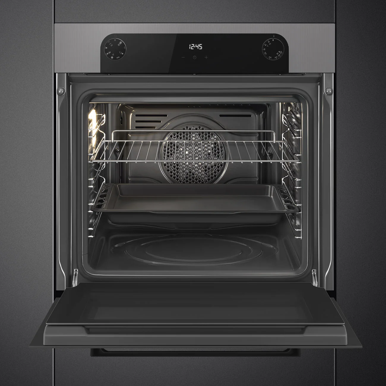 Smeg SF6200TSI - Silver 60cm Built-In Single Oven - 70L - A Energy - Image 3
