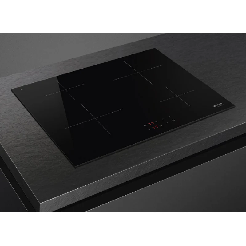 Smeg SI2641D - Black 4 Zone Electric Hob - Image 2