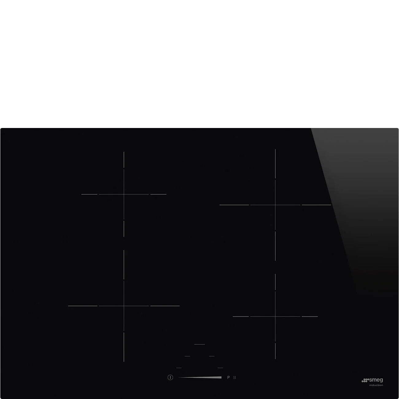 Smeg SI4742D - Black Induction Hob - 4 Zones - B Energy