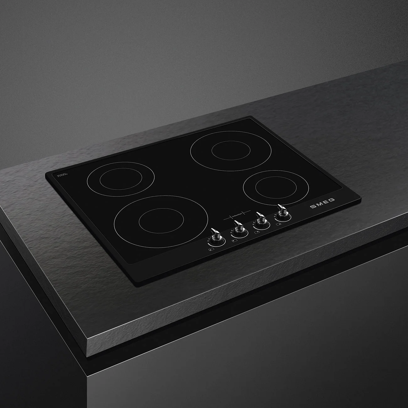 Smeg SI964NM - Black 4 Zone Induction Hob - Image 2
