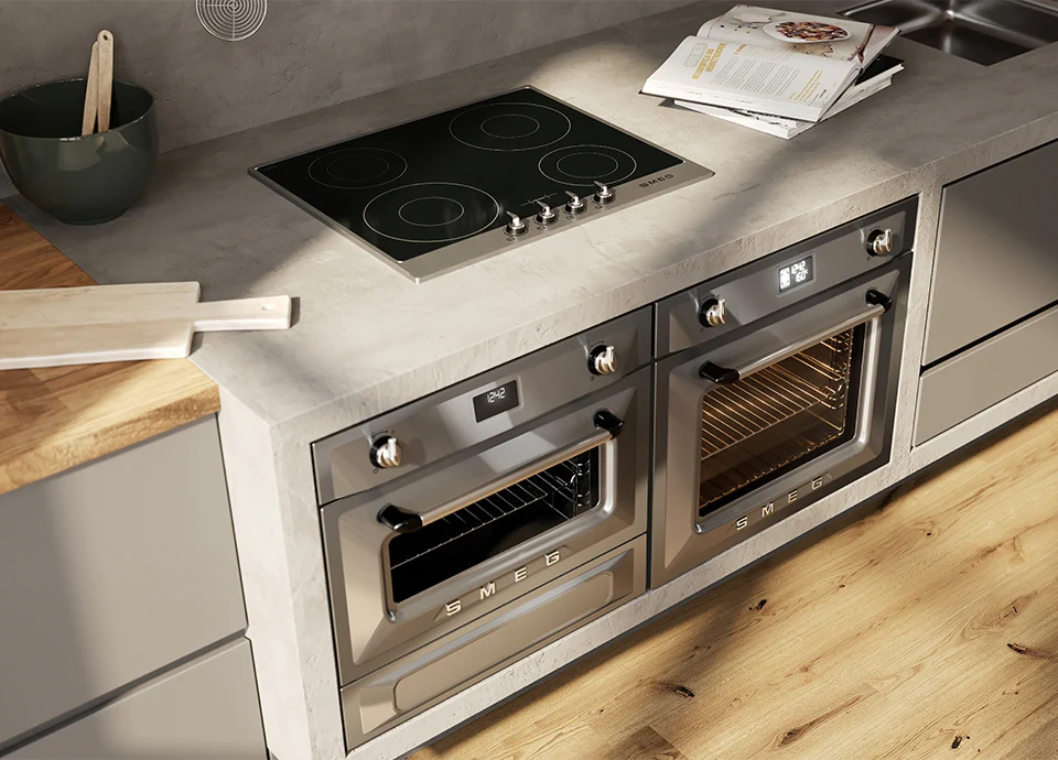 Smeg SI964XM - Stainless steel 4 Zone Induction Hob - Image 2