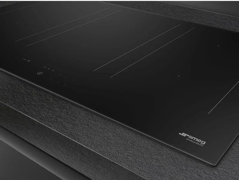Smeg SIM3864D - Black 80cm Induction Hob - 6 Zones - Image 2