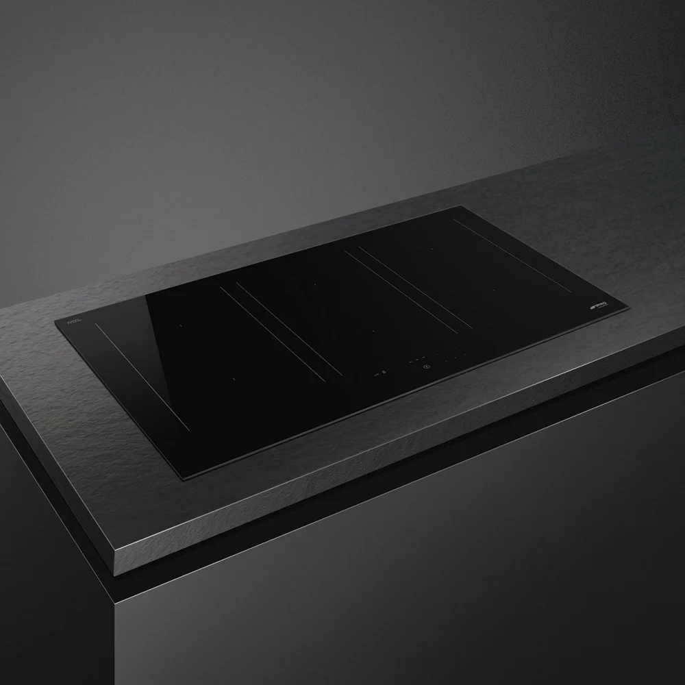 Smeg SIM3964MB - Black 90cm Induction Hob - 6 Cooking Zones - Image 3