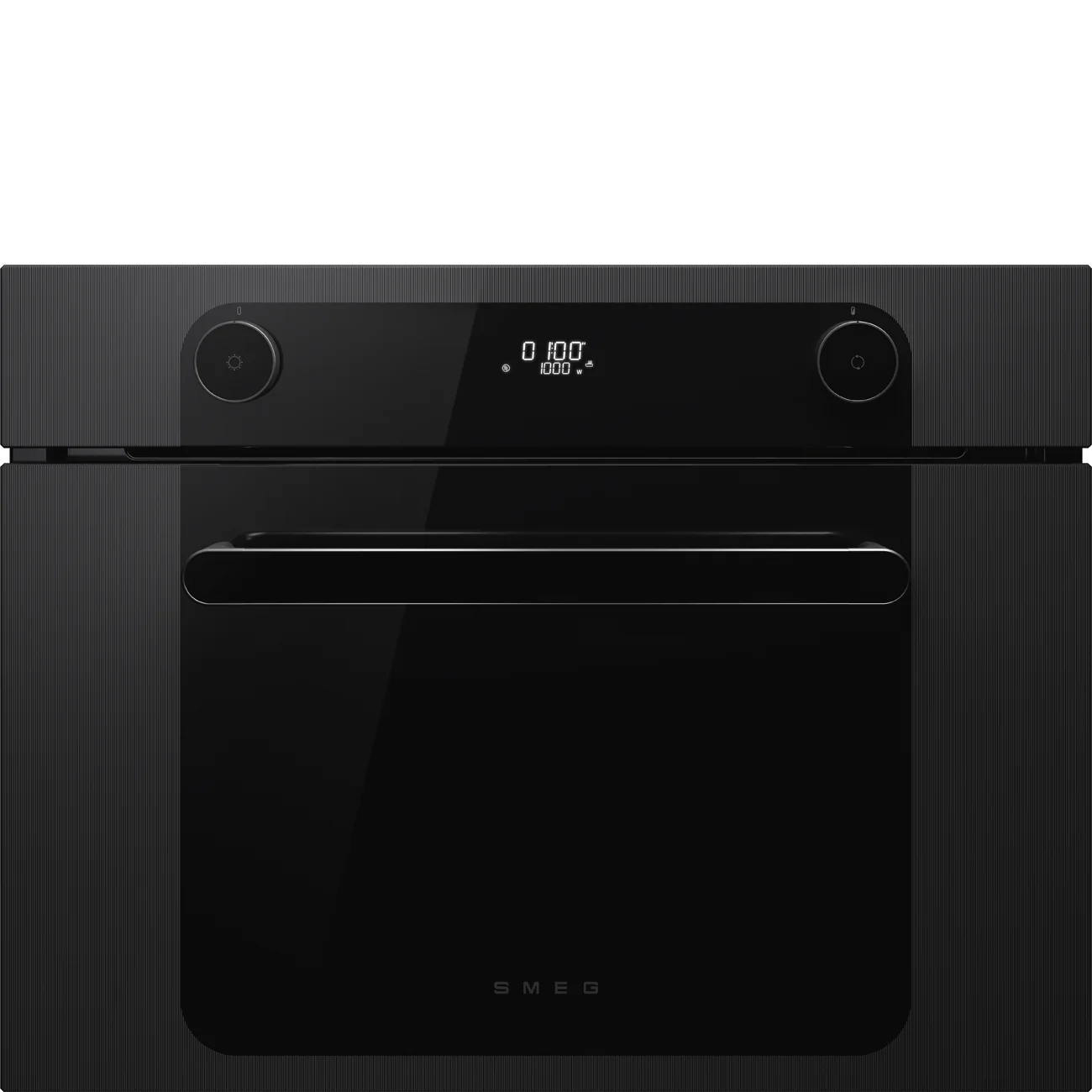 Smeg SO4201M1BI - Black Compact Built-In Single Oven & Microwave Combi - 40L - Electric