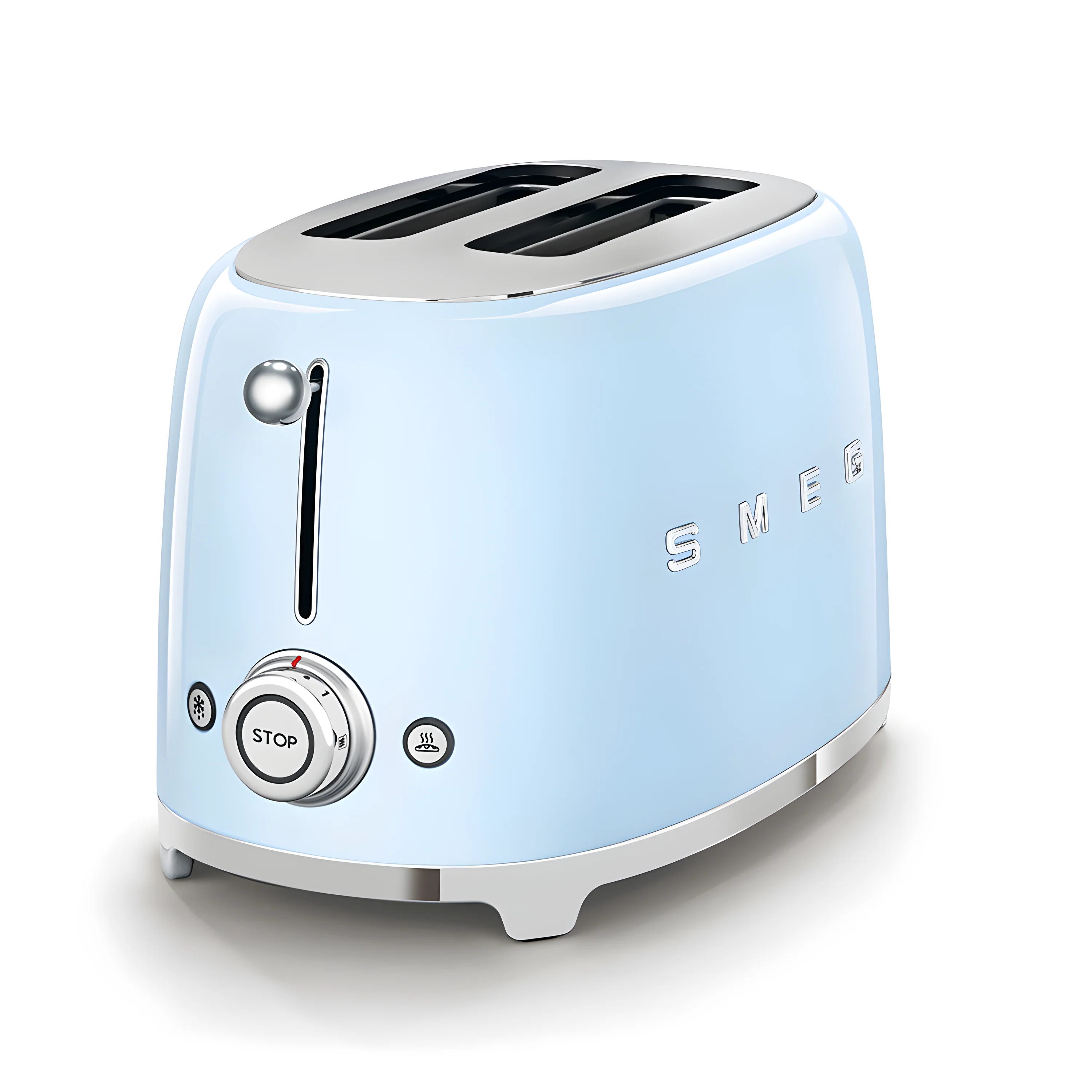 Smeg TSF01PBUK - Blue Toaster - Image 2