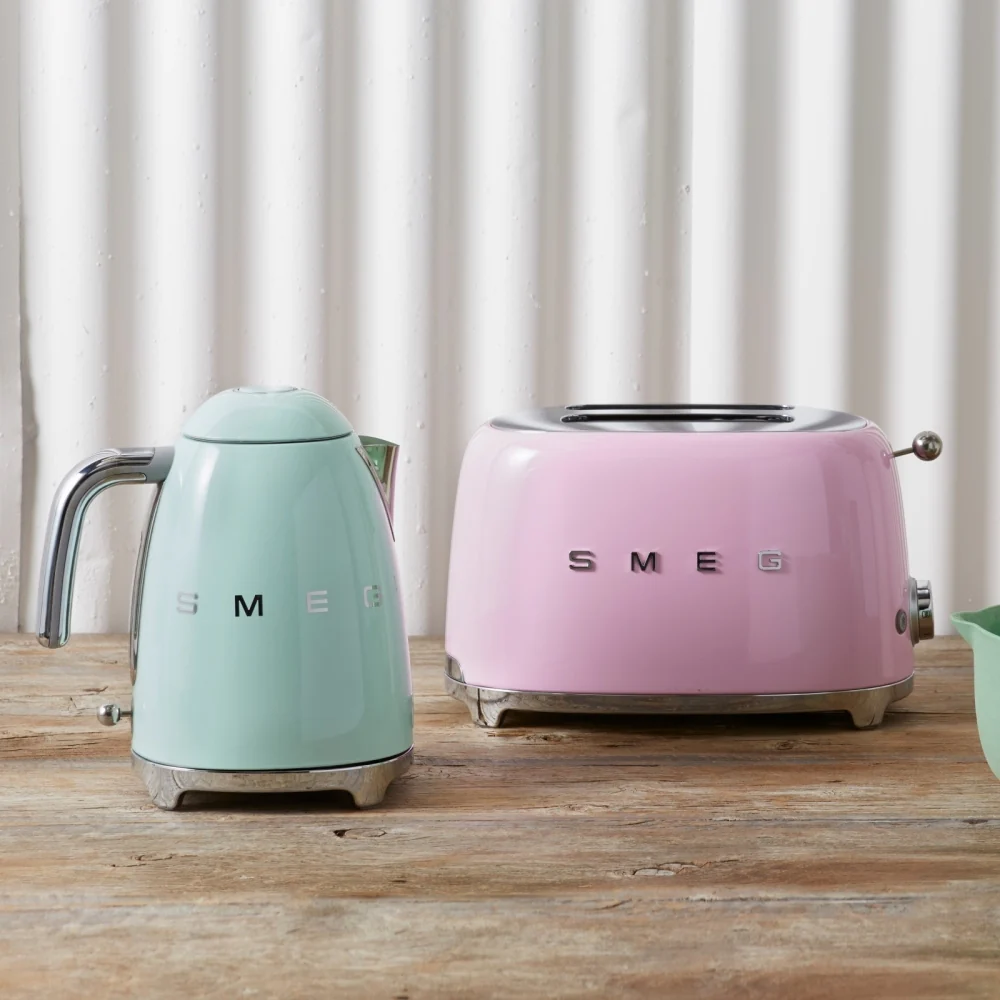 Smeg TSF01PKUK - Pink 2 Slice Toaster - Retro Style - Image 2