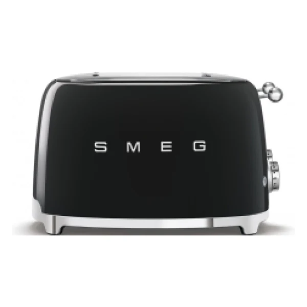 Smeg TSF03BLUK - Black Toaster - Image 2