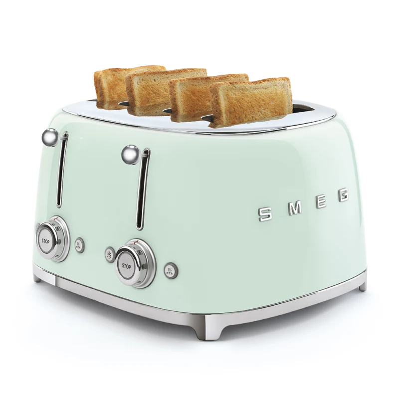 Smeg TSF03PGUK - Green Toaster - Image 2
