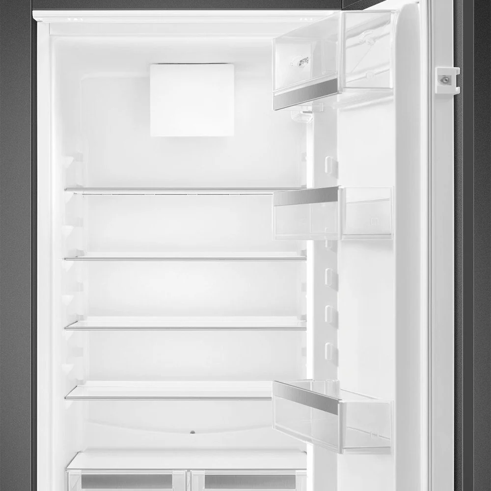 Smeg UKC81721E - Silver Integrated Fridge Freezer - 268L - E Energy - Image 4