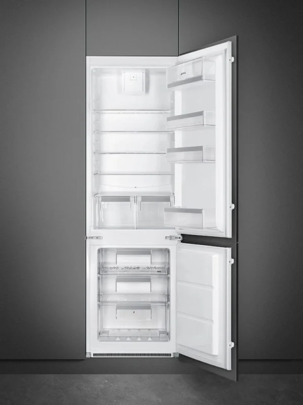 Smeg UKC8173N1F - White Integrated Frost Free Fridge Freezer - F energy - Image 2