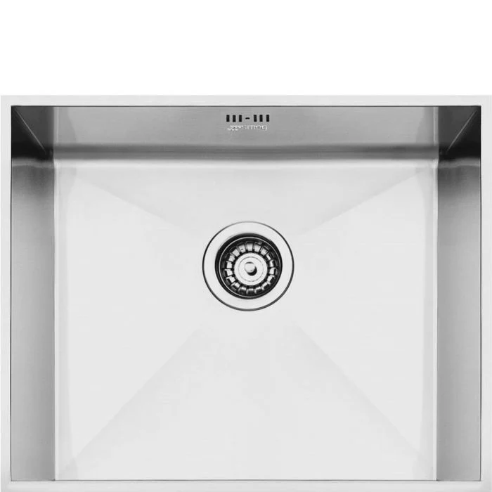 Smeg VSTQ50-2 - Stainless Steel Undermount Sink - Single Bowl