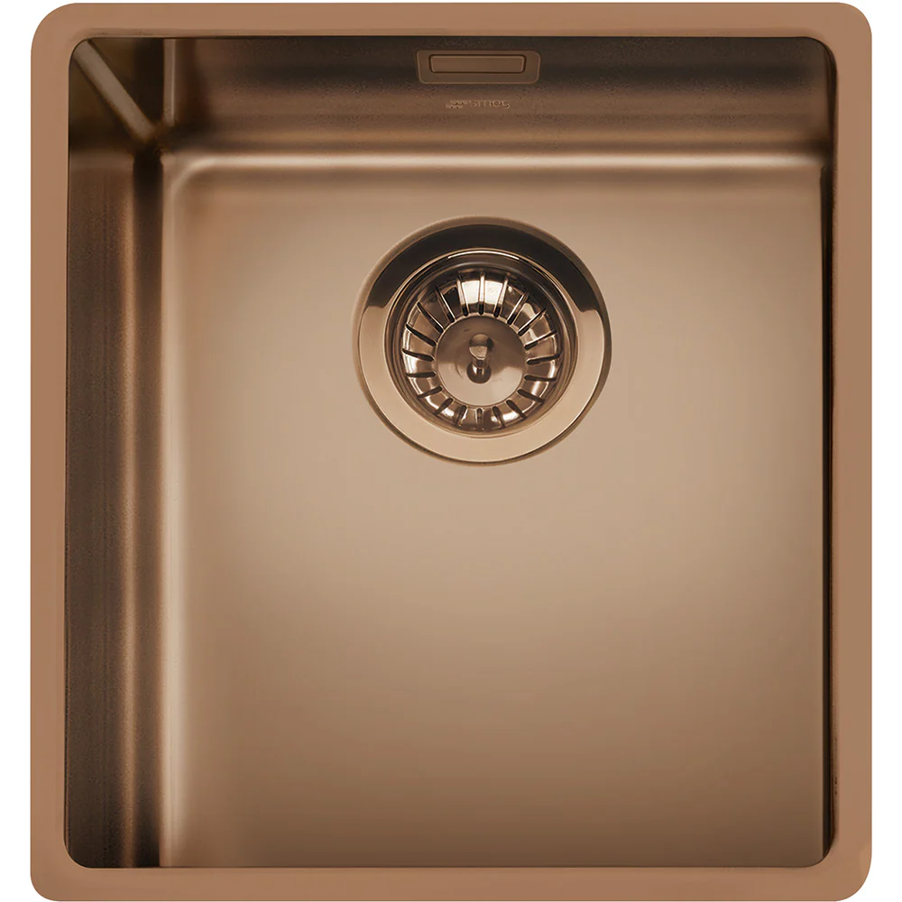 Smeg VSTR34CUX - Copper 34cm Undermount Sink - Single Bowl