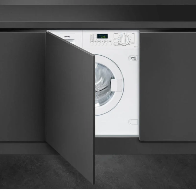 Smeg WMI147C - White Integrated 7KG Washing Machine - 1400 RPM - E energy - Image 2