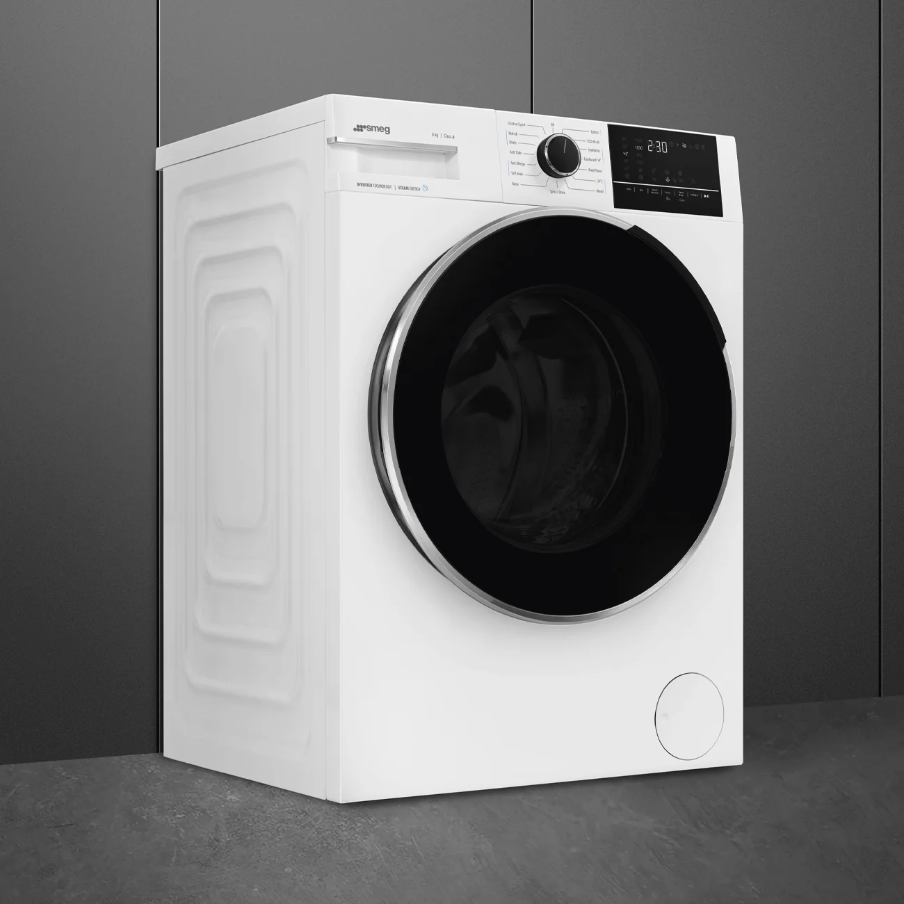 Smeg WNP84SEAUK - White 8KG Washing Machine - 1400 RPM - A energy - Image 2