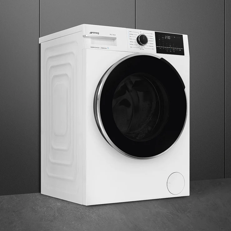 Smeg WNP84SECUK - White Freestanding 8KG Washing Machine - 1400 RPM - C energy - Image 2