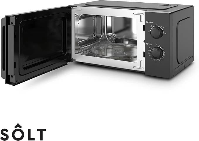 Solt SMW20BX - Black 20L Microwave - 5 Power Levels - Image 2